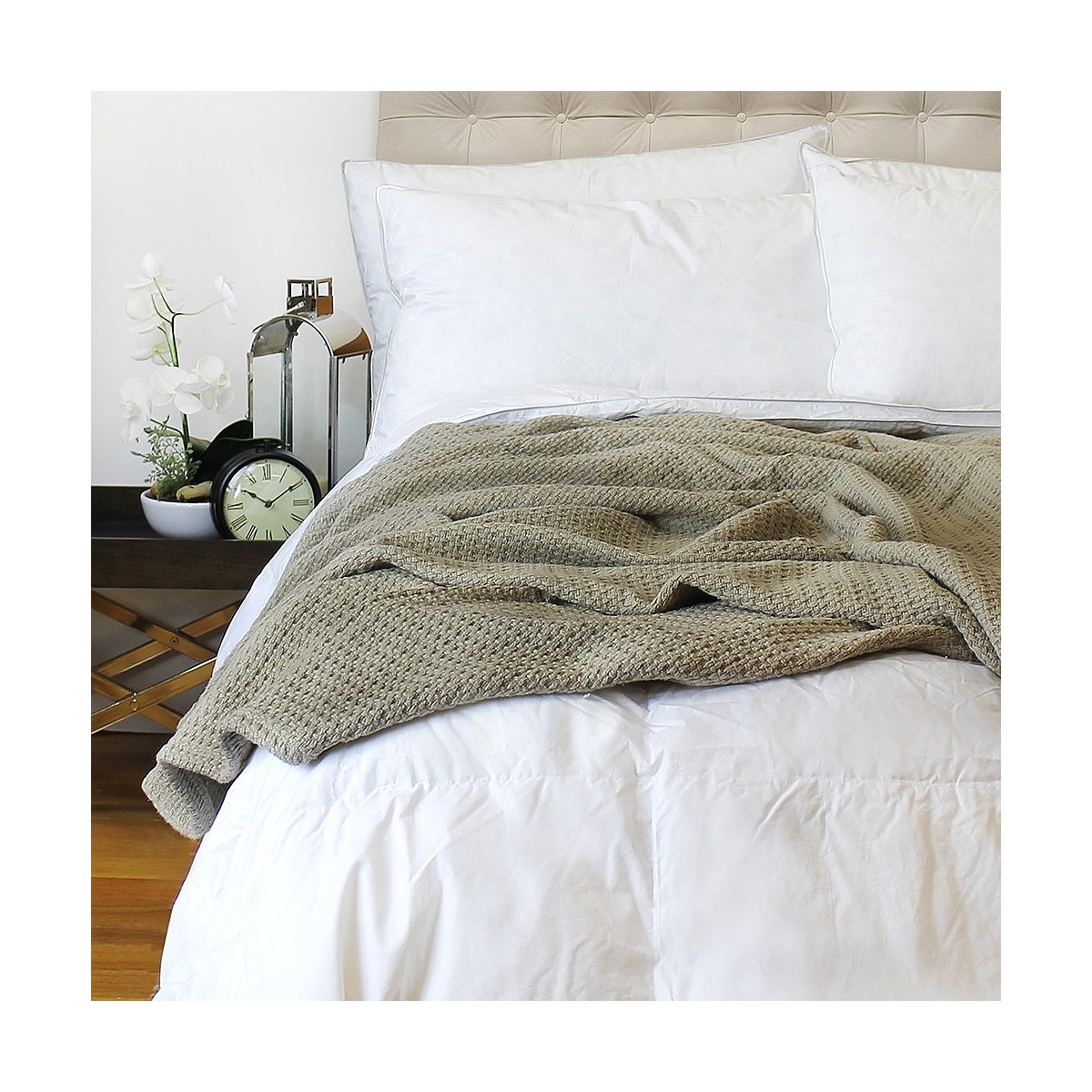 onkaparinga goose down & feather king bed quilt