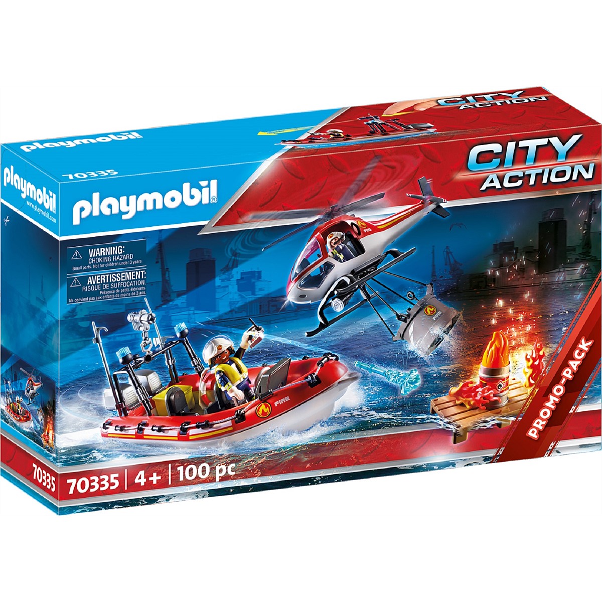 Children - Playmobil Fire Rescue Mission Pack