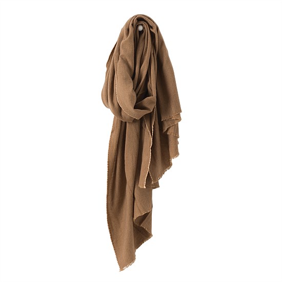 Wool Cashmere Blend Scarf