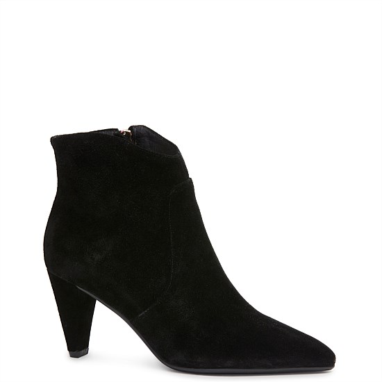 Vanessa Boot - Black Suede