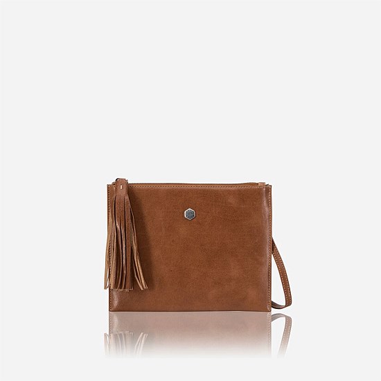 New York Ladies Slim Leather Crossbody Bag