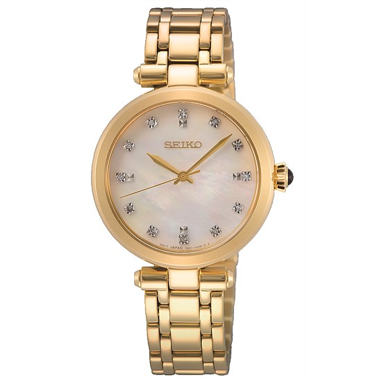 Seiko Conceptual Series Ladies Dress Watch - Silver & Gold