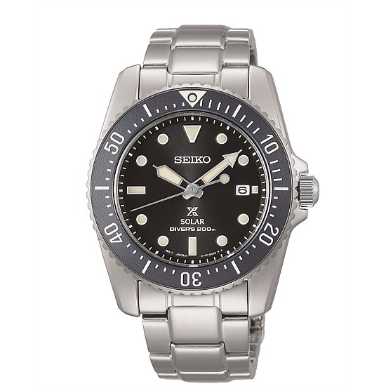 Seiko Prospex Mens Solar Divers 200m Watch