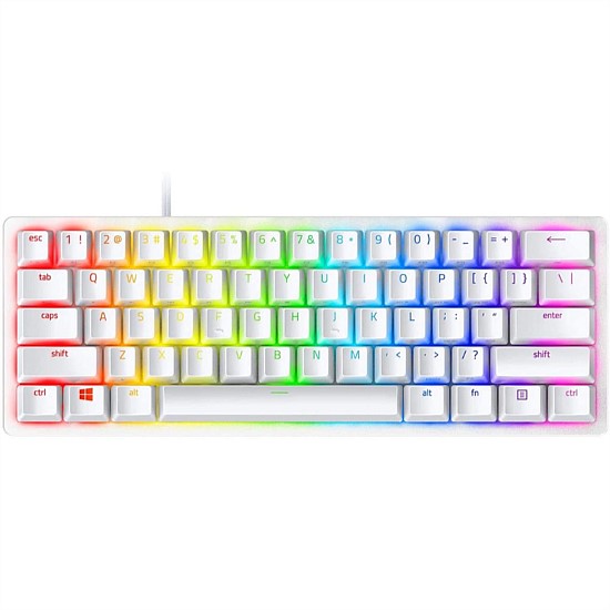 Huntsman Mini - 60% Optical Gaming Keyboard (Clicky Purple Switch) - Mercury Edition