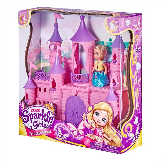 Sparkle Girlz Cupcake 4.5" Little World Fantasy Castle Window Box