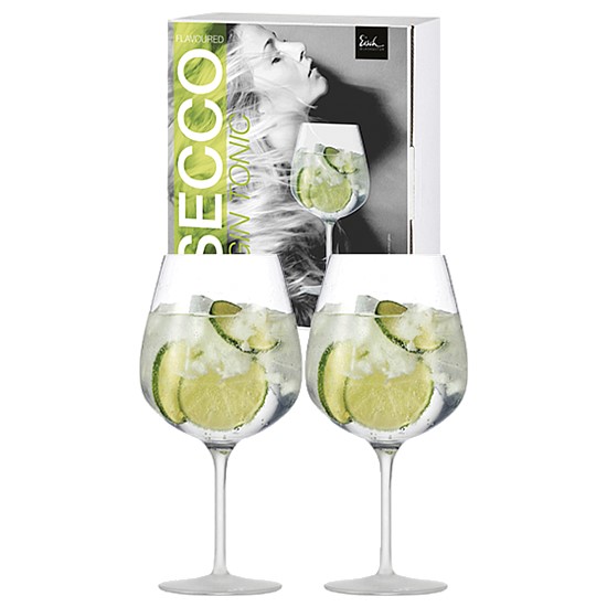 Secco Gin & Tonic Glasses Set of 2