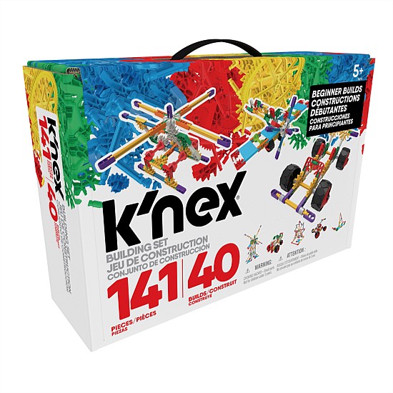 KNEX Classics Beginner 40 Model Building Set 141 Pieces