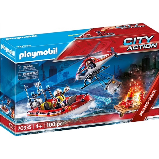 Playmobil Fire Rescue Mission Pack