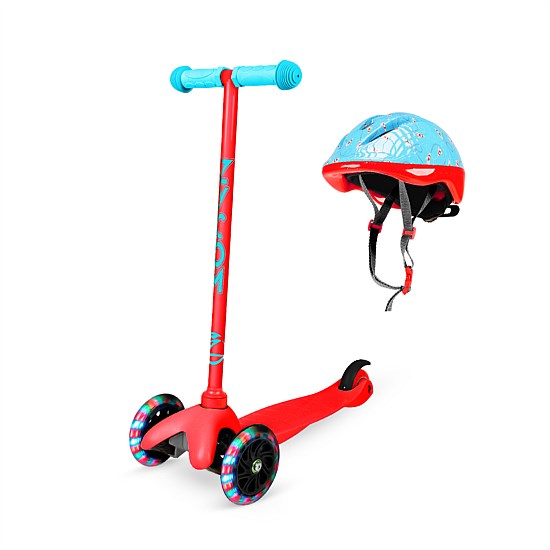 Zipper Scooter and Helmet Combo