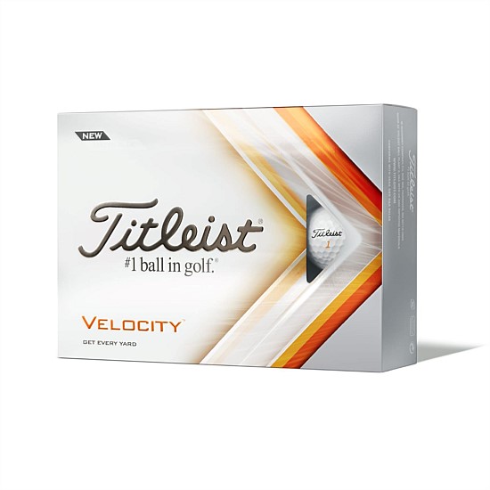 Titleist Velocity golf balls - Dozen