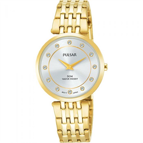 Ladies Gold Dress Watch