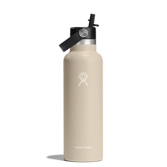 621ml Insulated Drink Bottle with Flex Straw Cap