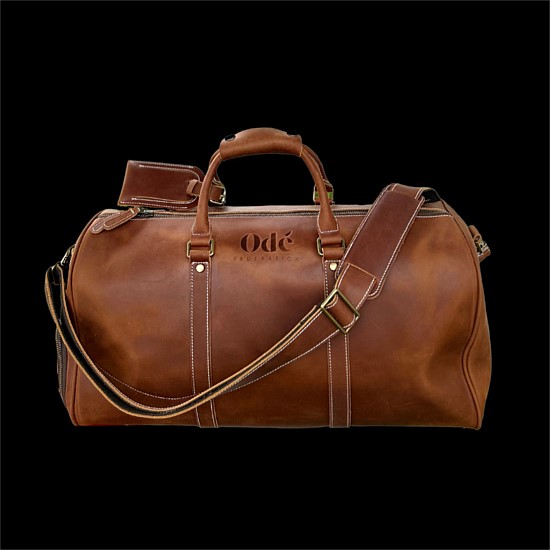 Leather Weekender Bag