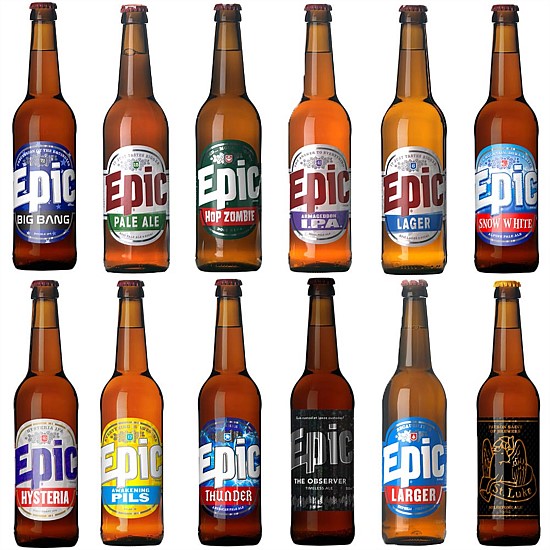 Craft beer mixed case of 12x500ml