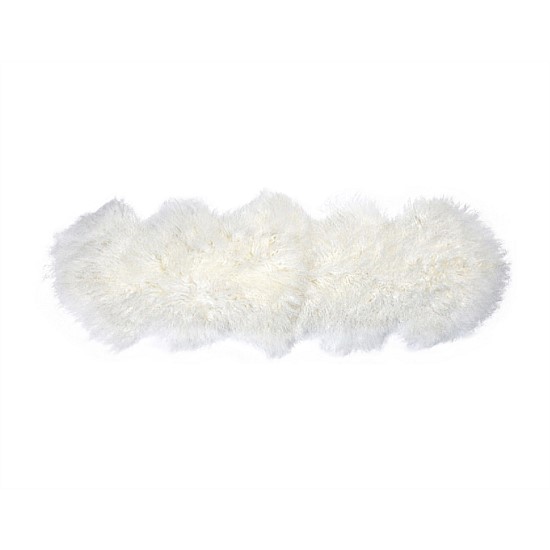 Tibetan Lamb Fur Double Rug