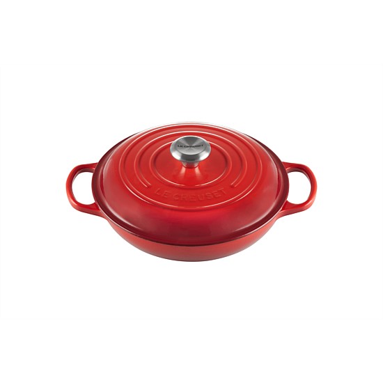 Signature Cast Iron Shallow Casserole 26cm