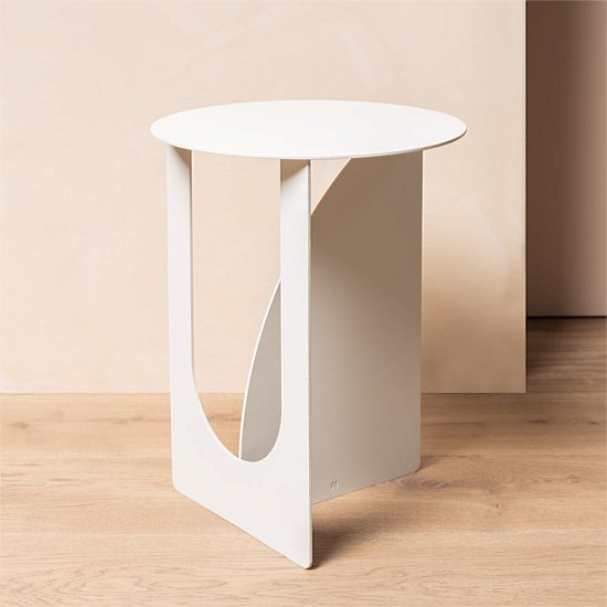 Arch Side Table - White