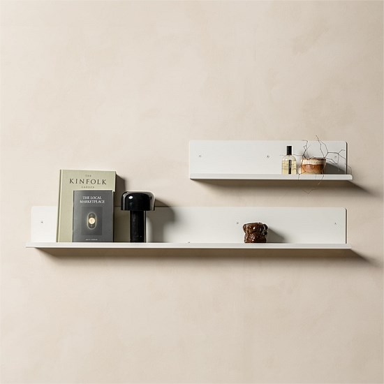 Fold Display Ledge 1200 - White