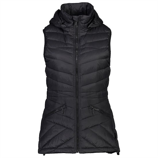 Mary-Claire Womens 90/10 Packable Down Vest