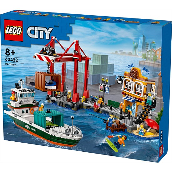 60422 LEGO City Seaside Harbor with Cargo Ship