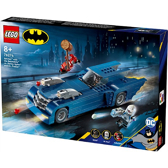 76274 LEGO Batman  with the Batmobile  vs. Harley Quinn  and Mr. Freeze