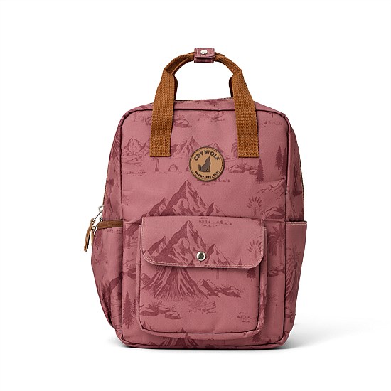 Mini Backpack - Rose Landscape