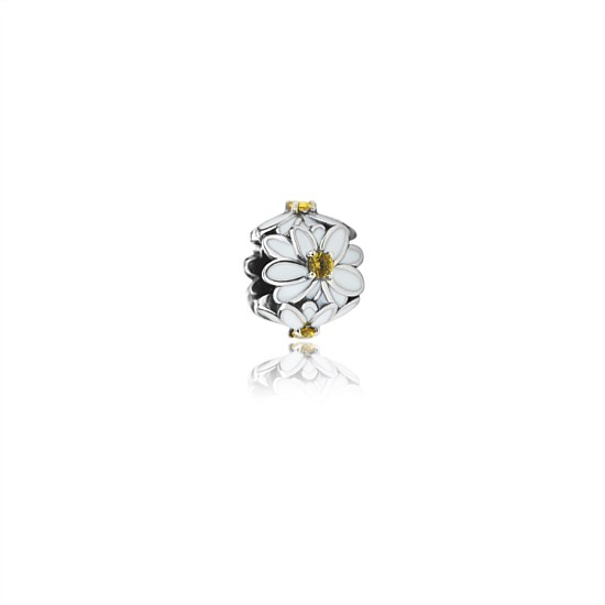 White Daisy Charm