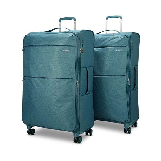 Caselite Ultra 80cm & 80cm Softside Luggage Set