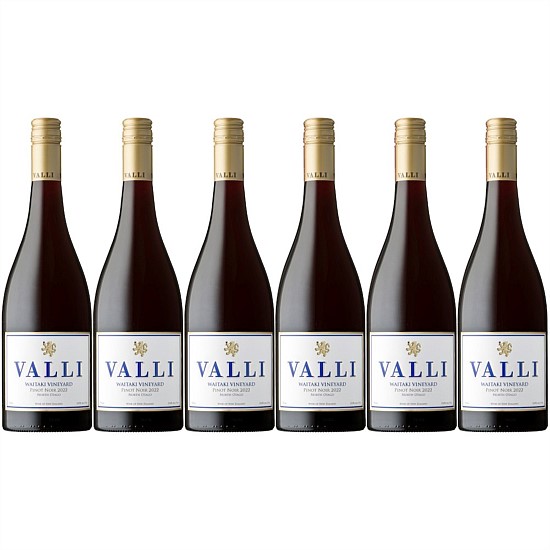 Valli Waitaki Pinot Noir 2022 - 6 bottles