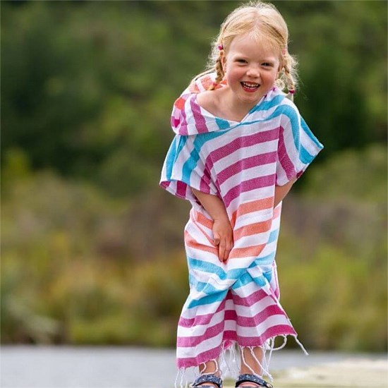 Tropical Kids Hooded Towel