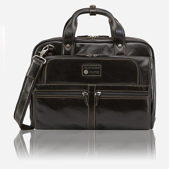 Large Multi Compartment Briefcase