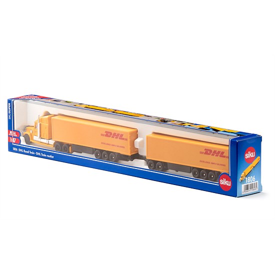 SIKU 1806 1:87 Freightliner Road Train (New DHL)