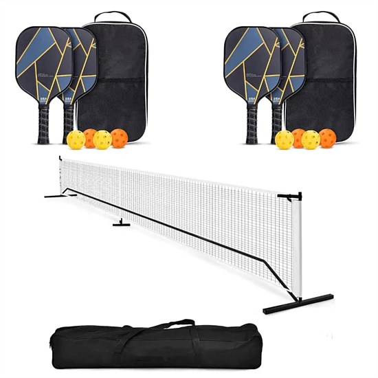 Pickleball 4 player set - Paddles/Balls/Net