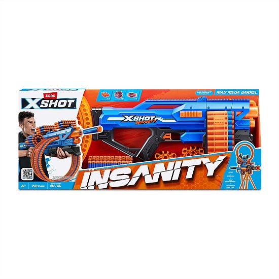 X-Shot Insanity Mad Mega Barrel