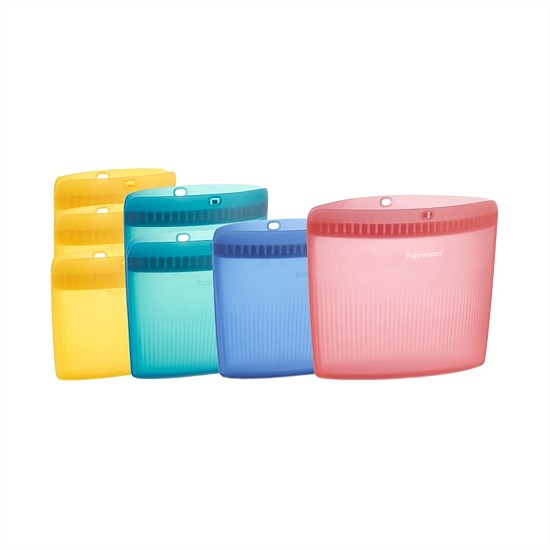 Tupperware Ultimate Silicone Bags (Set of 7)