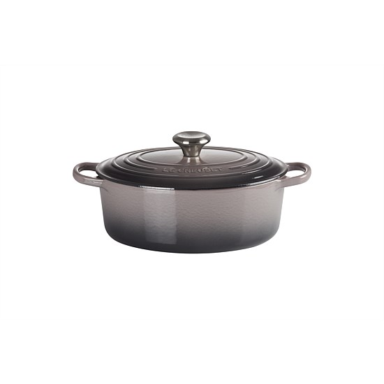 Signature Cast Iron Oval Casserole 27cm