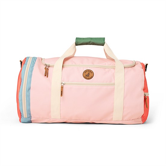 Packable Duffle Bag - Sunset Colour Block