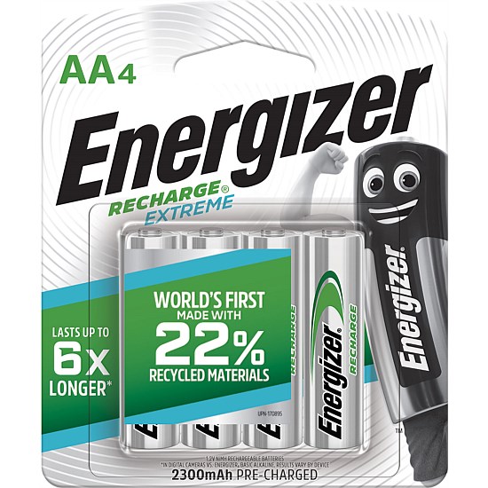 Recharge Extreme AA Batteries (4 Pack)