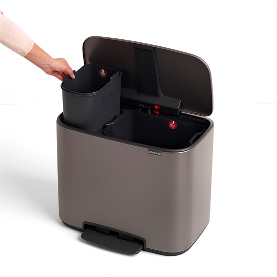 Bo Pedal Bin, 11 + 23L