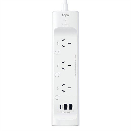 Tapo P300 Smart Wifi Power Strip with 3 Outlets