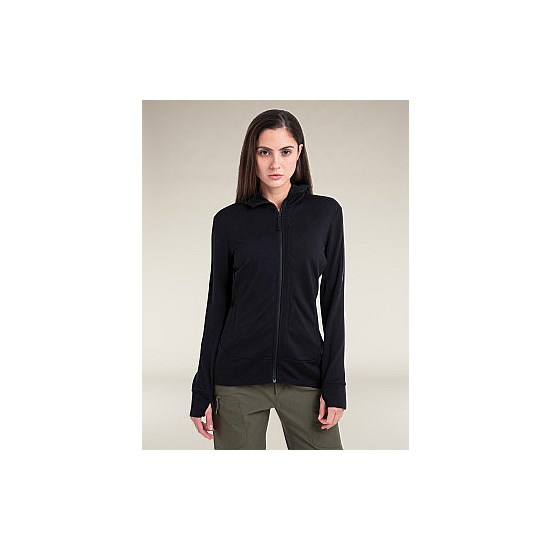 Women Merino 260 Quantum LS Zip Hoodie