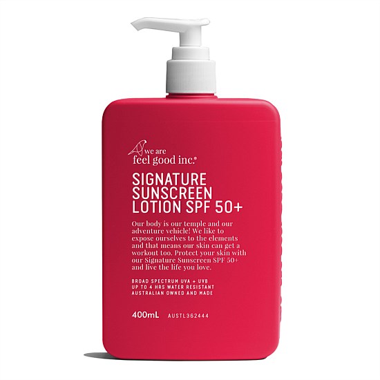 Signature Sunscreen Lotion SPF50+ 400mL