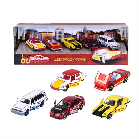 60 Yrs Anniversay Edition 5 Car Giftpack