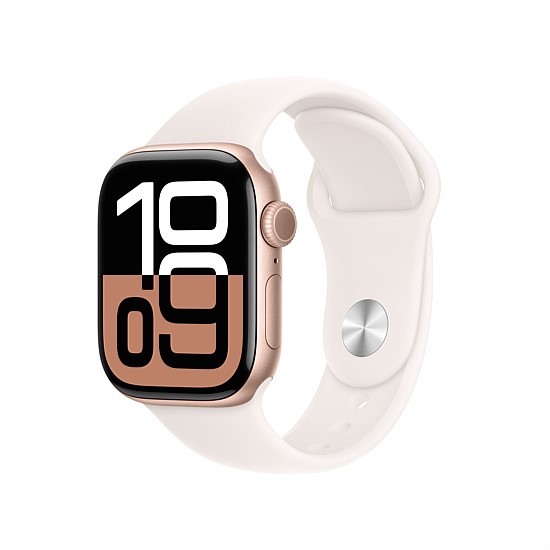 Apple Watch Series 10 GPS + Cellular 42mm Rose Gold Aluminium Case