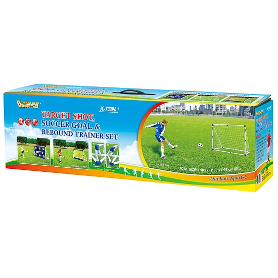 3 in 1 Target Soccer Goal