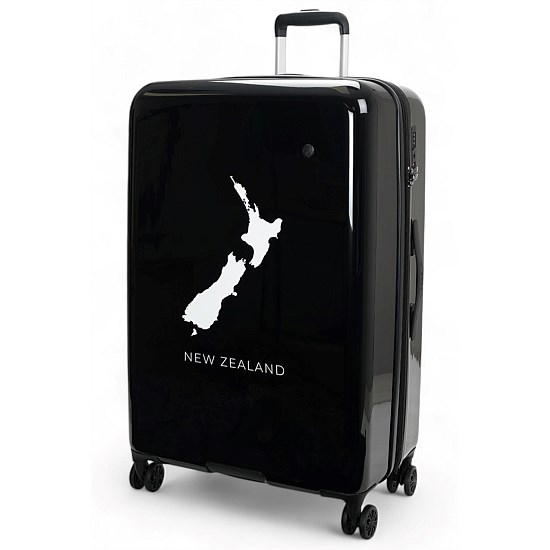 Caselite NZ Map 77cm Hardside Checked Suitcase