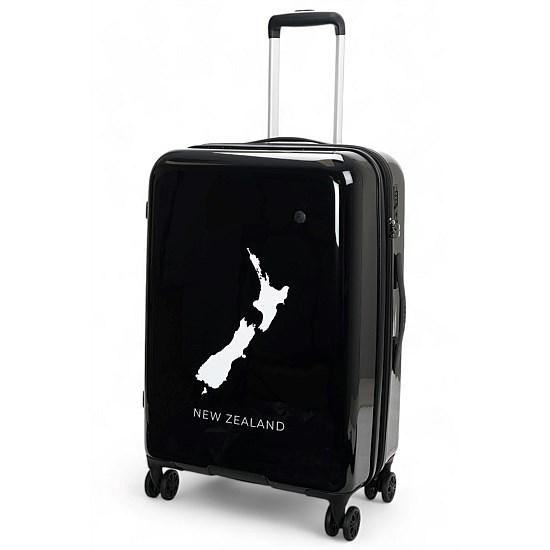 Caselite NZ Map 67cm Hardside Checked Suitcase