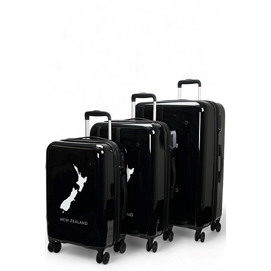 Caselite NZ Map 56cm, 67cm & 77cm Hardside Luggage Set