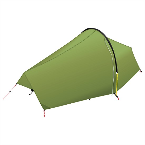 Jett 1 Ul Tunnel Tent Green