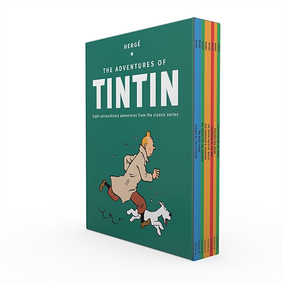 Adventures Of Tintin 8-Book Box Set